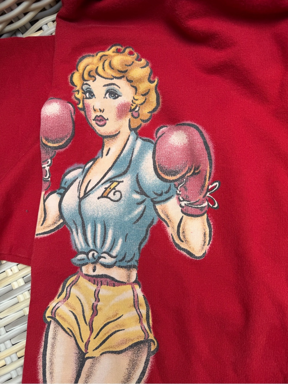 Vintage Lucky Brand Sweatpants M Knockout Pinup Grail